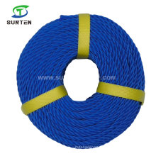 Blue PE/Nylon/Polyethylene/Fiber/Plastic/Fishing/Marine/Mooring/Packing/Twist/Twisted Rope for Philippines